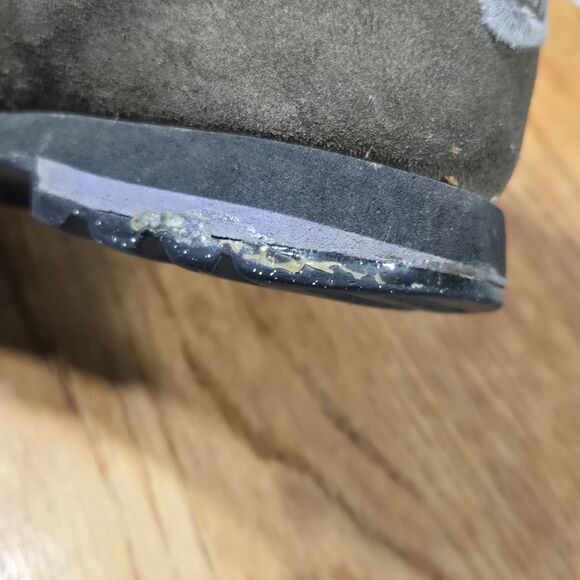 Vintage 90's Nike ACG Air Caldera Women 9.5 Hiking Boots Brown/Purple Shoes Read - Picture 7 of 14